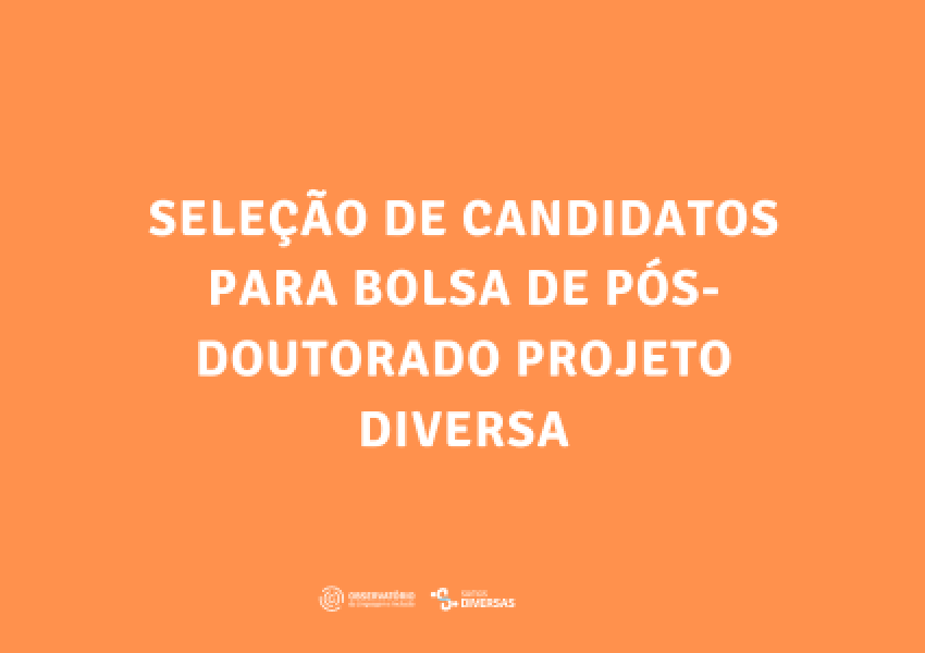 Seleção de Candidatos para bolsa de pós-doutorado Projeto Diversa (2)