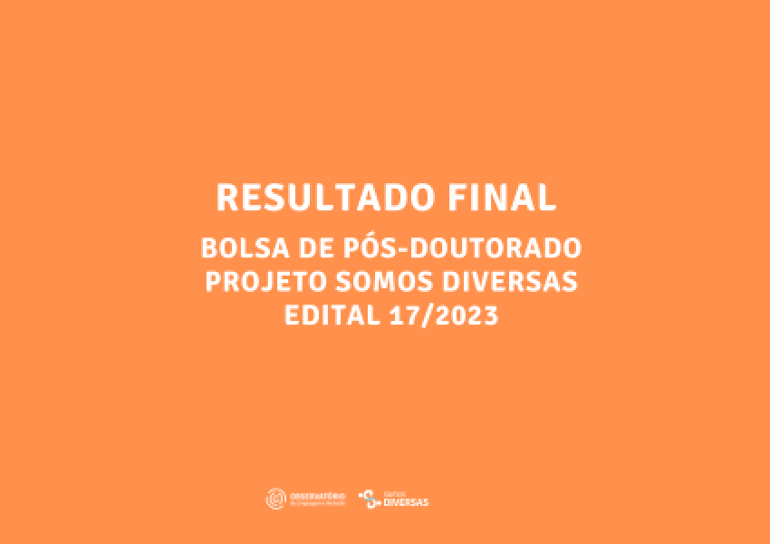 Seleção de Candidatos para bolsa de pós-doutorado Projeto Diversa